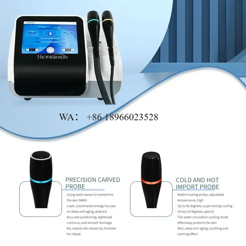 WMWMNU Hot Cold ABS Portable Rejuvenation Device for Tightening Acne Treatment Face Pore Care Home Beauty Salon Use