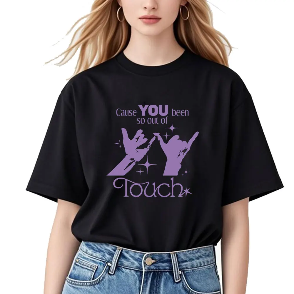 Kpop Katseye Cause You Been So Out Of TOUCH T-Shirt for Men Women Printed Graphic 100% Cotton TShirts Loose Short Sleeve Top
