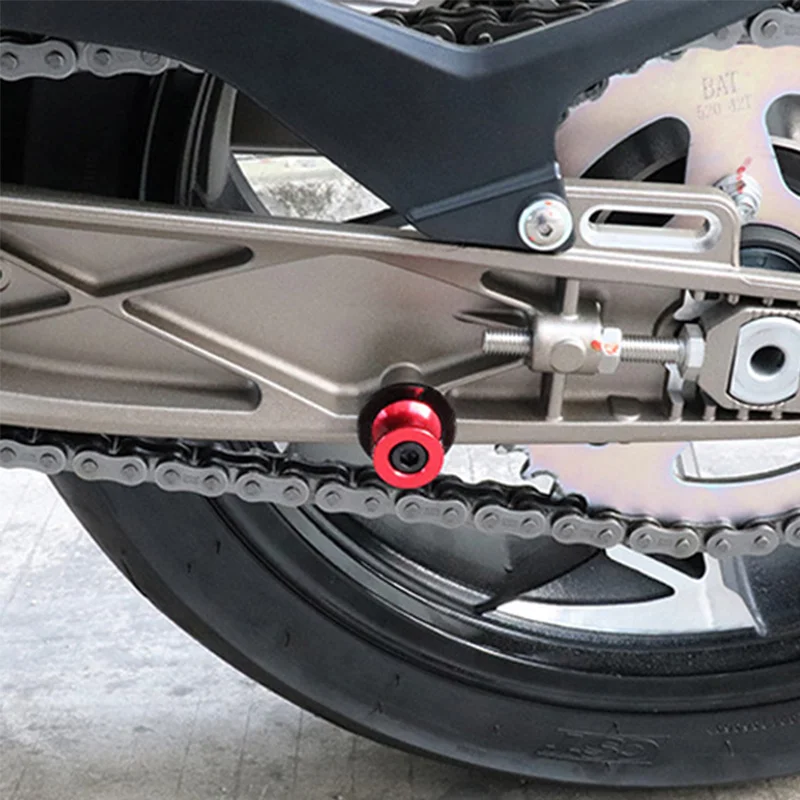 

For Motorcycle Trident | 660 Tiger 900 800 1200 Trident660 | Accessories CNC Aluminum 8mm Swingarm Spools Slider Stand Screw