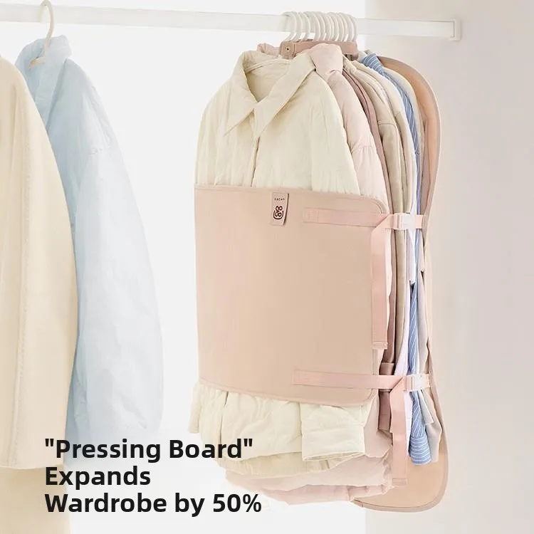 

Cred Storage Board Dustproof Cover Clothes Closet Storage Bag for down Jaets Fabric Art Wardrobe Organizer