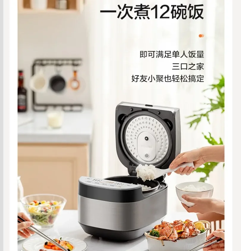 220V Midea 3L Electric Rice Cooker Multi-functional Mini Rice Pot for 2-3 People Home Use CDA