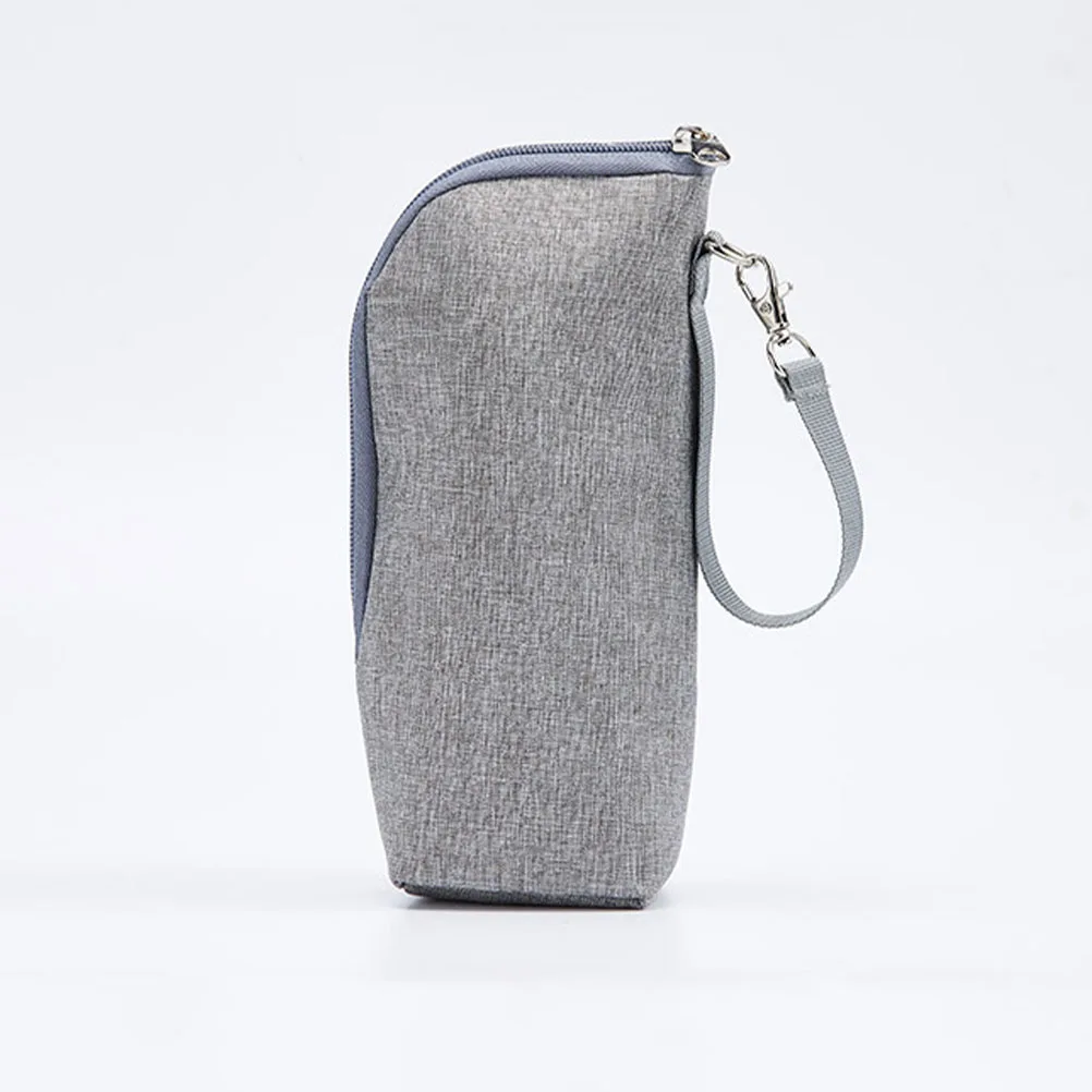 

Дорожная сумка для детской бутылочки, изолированная сумка для молока, портативная сумка для кормления с зажимом для ручки, сохраняющая тепло, 3-4 часа, защита от разливов, легко протирается