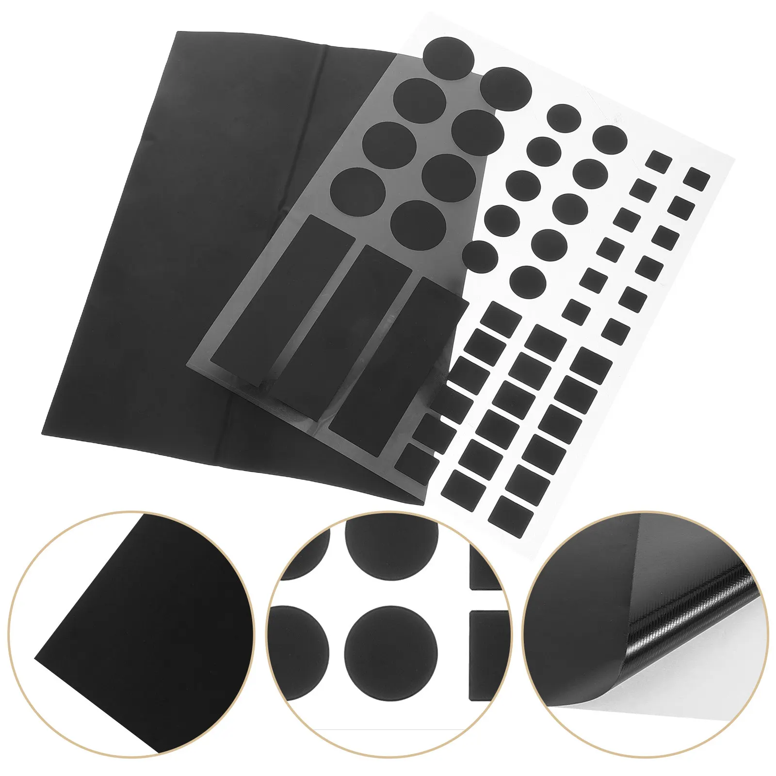 2Pcs LED Light Blocking Stickers Blackout Film Dimming Covers for Indicator Lights Electronics Appliances LED Blocking Stickers