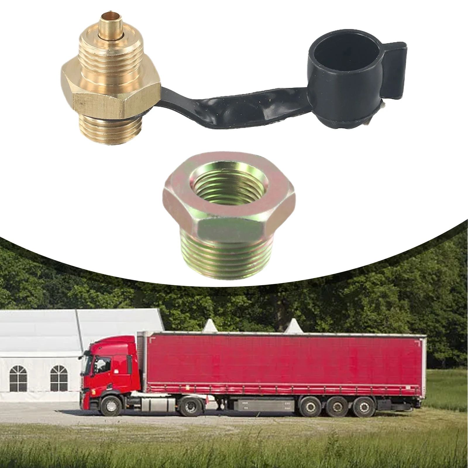

Heavy duty Truck For Air Valve Connector Dependable and Efficient Connection Optional Quick connect Female Output
