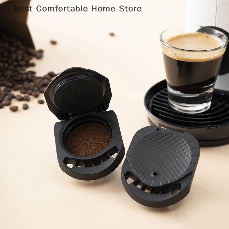 1Pc Refillable Reusable Coffee Capsule Adapter for Dolce Gusto Coffee Capsule Convert Compatible with Genio S Piccolo XS Machine