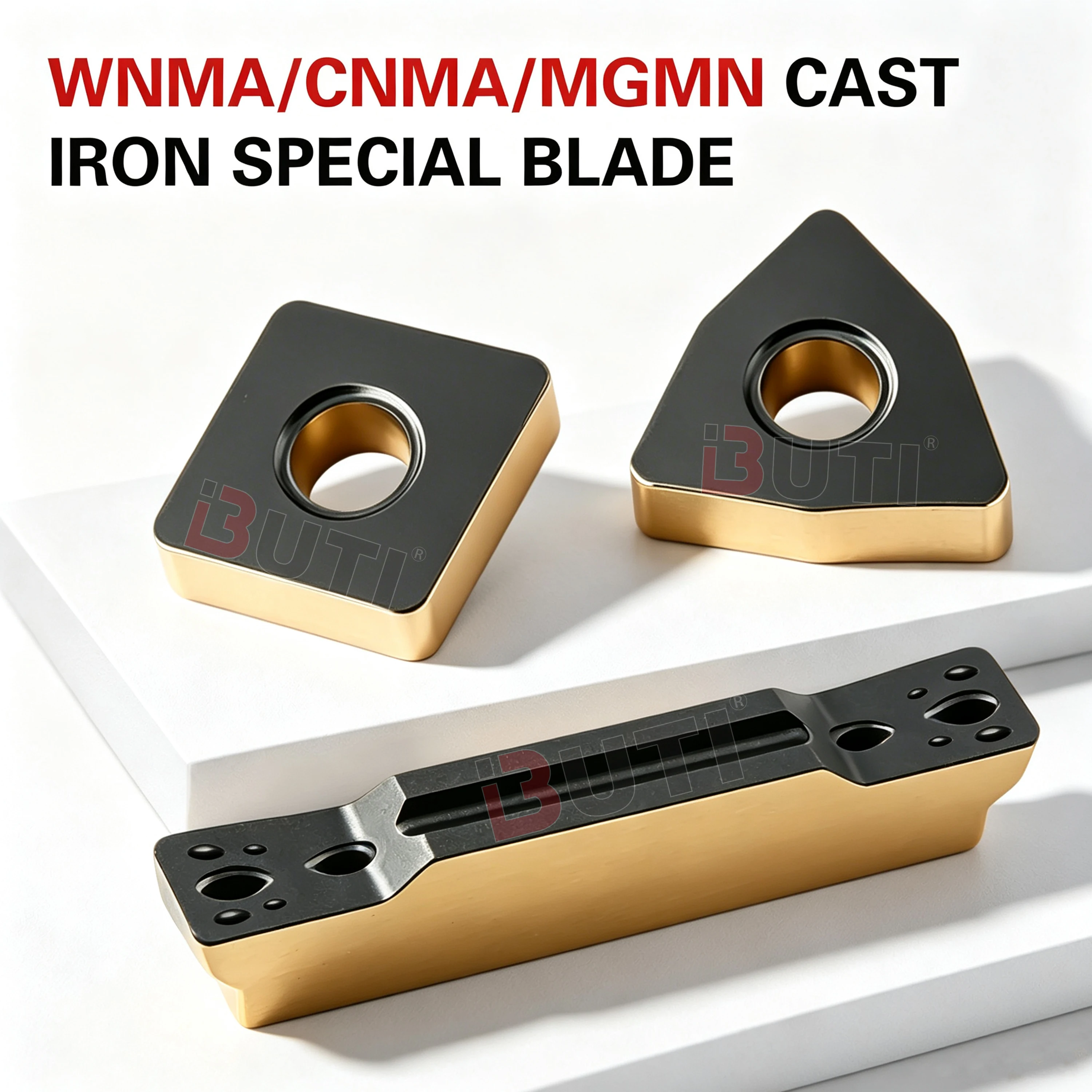 DESKAR CNMA120412 WNMA080408/12 MGMN300-M LF3018S Numerical Control Lathe Double Color Outer Circle Blades Processing Cast Iron