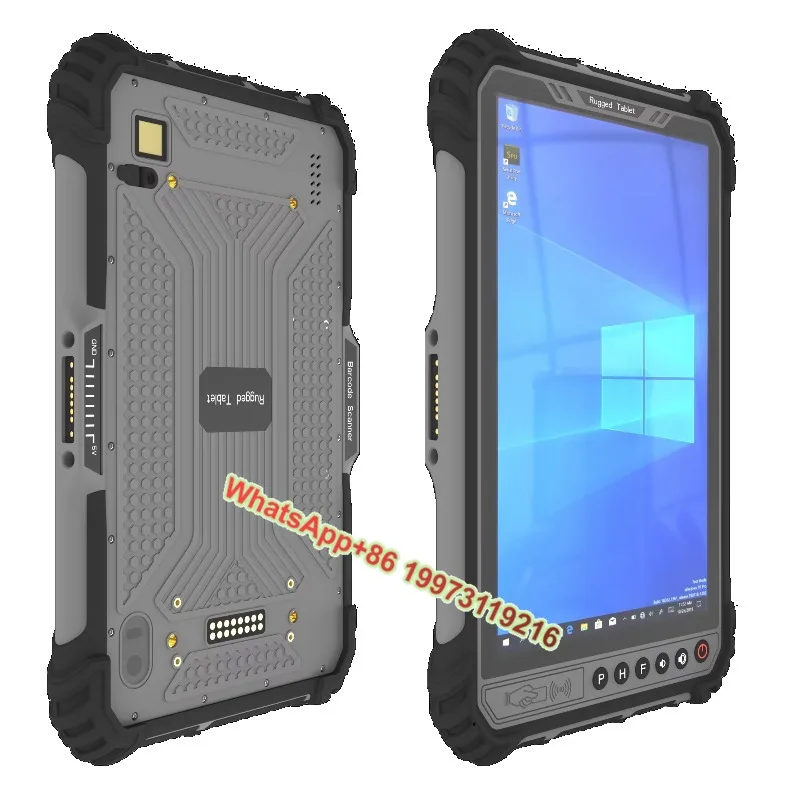 

1000 нит Sunshine Readable 8 дюймов I5 Windows 11 Прочный планшет 8G Ram Промышленный планшетный ПК 4 Глота Wi-Fi BT GPS NFC 2D Штрих-код
