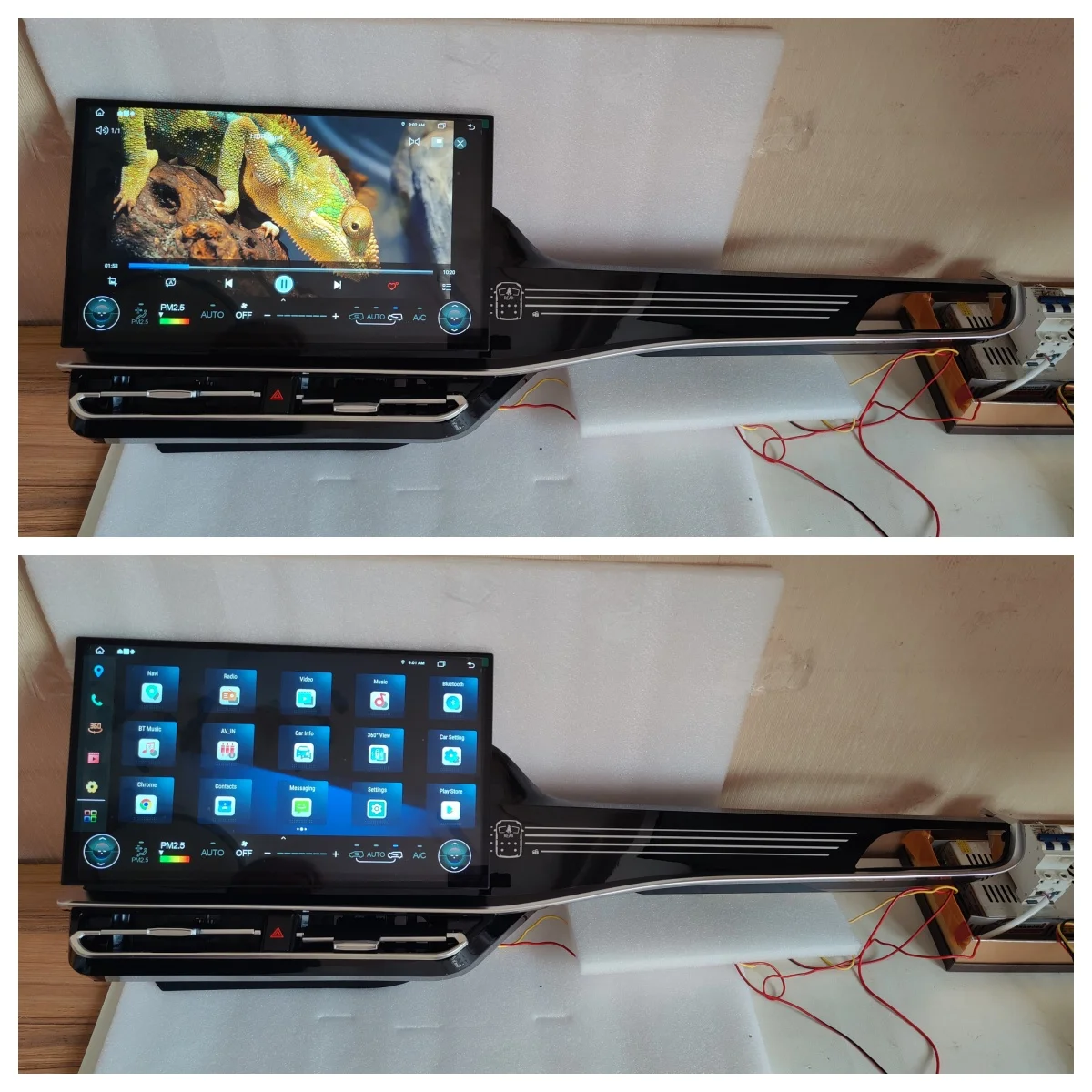 For Toyota Highlander 2022-2025 Stereo Multimedia Video Player GPS Carplay 15.6