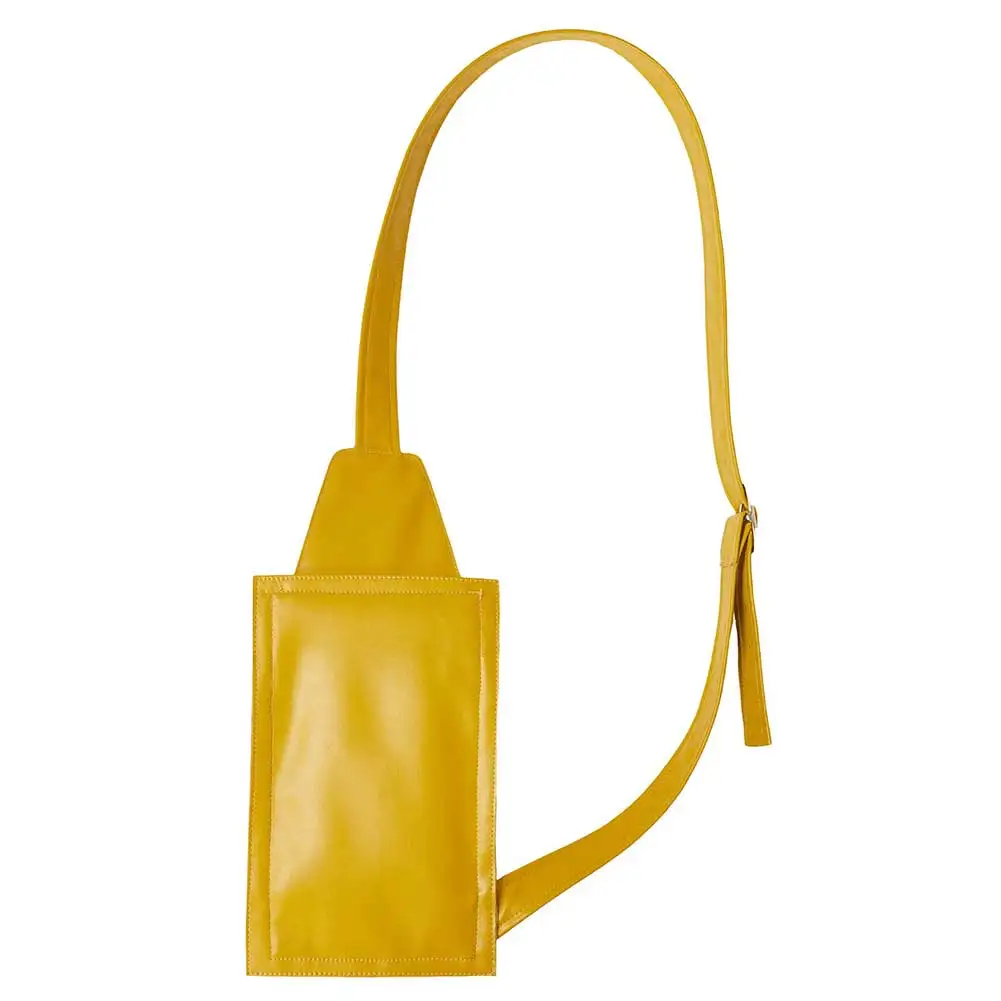 Anime Pirate LETTER Of  FAN Navy Yellow Shoulder Bag Cospaly Costume Accessories Chest Satchel Party Carnival Role Play Props