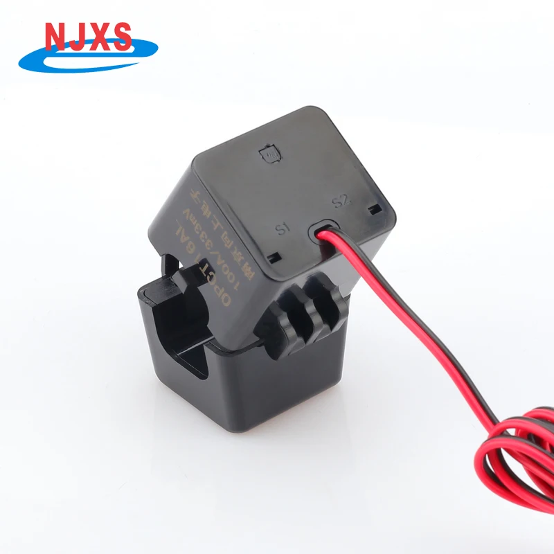 NJXSE OPCT16AL Clamp CT AC 5A 15A 20A 30A 40A 50A 60A 100A / 1V Factory Direct Collected Store Split Core Current Transformer