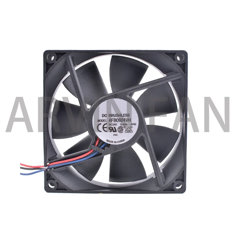 Brand New Original AFB0924VH 9cm 90mm 92mm 9025 24V 0.40A Double Ball Bearing Large Air Volume Inverter Cooling Fan