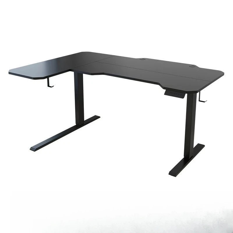 Computer desk company office corner storage table household large size study desk cross-border thickened e-sports table table