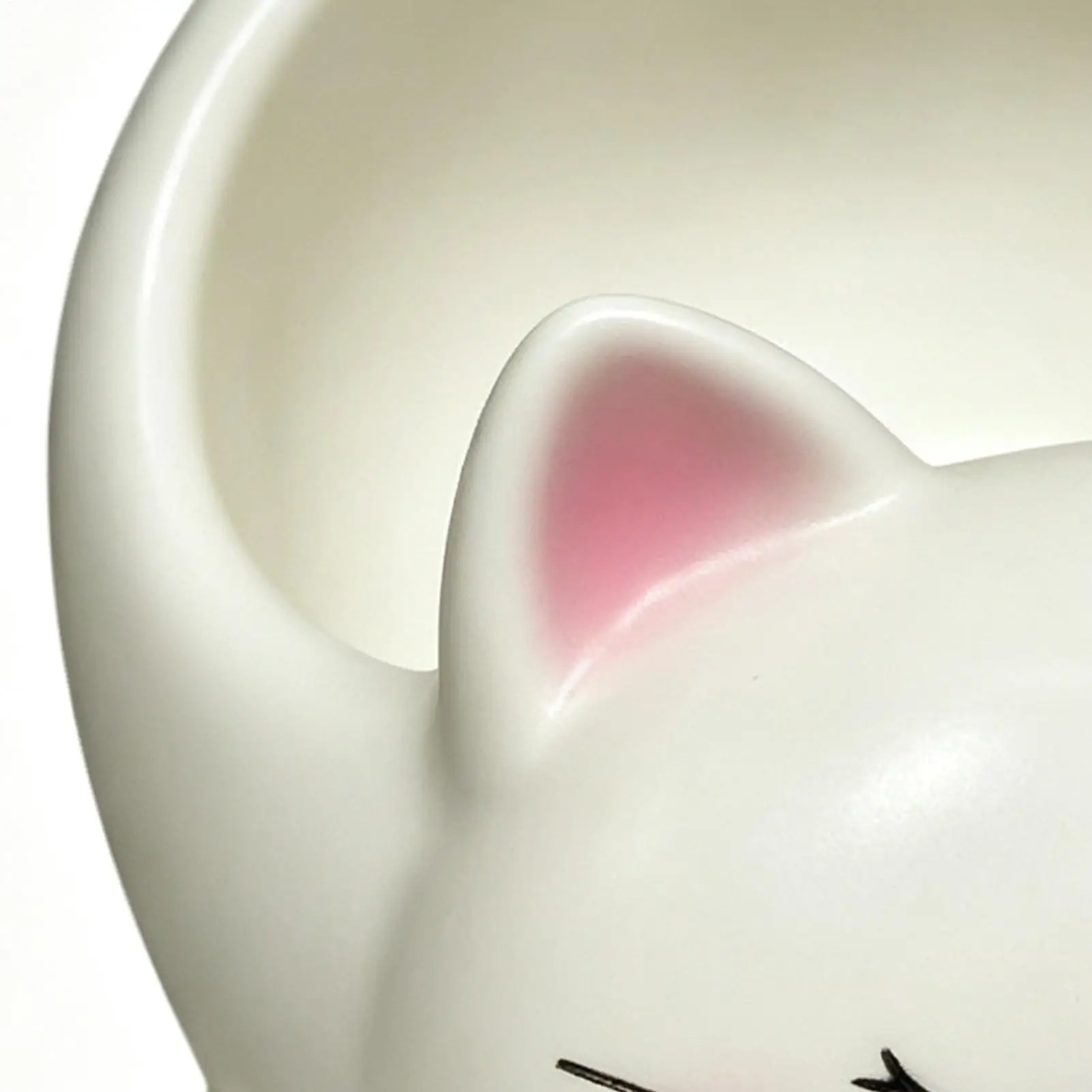 Jewelry Dish Tray Resin Cute Cat Figurine Home Decor Key Holder Tray For Watches Hair Clips Coin Rings Necklace Earrings Wallet