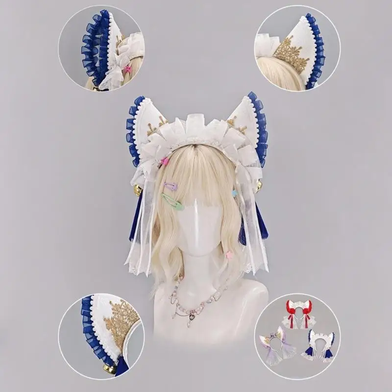 2026 New Cats Ears Headband Stylish Design Hair Hoop Hairband For Family Matching Outfits Special Occasion