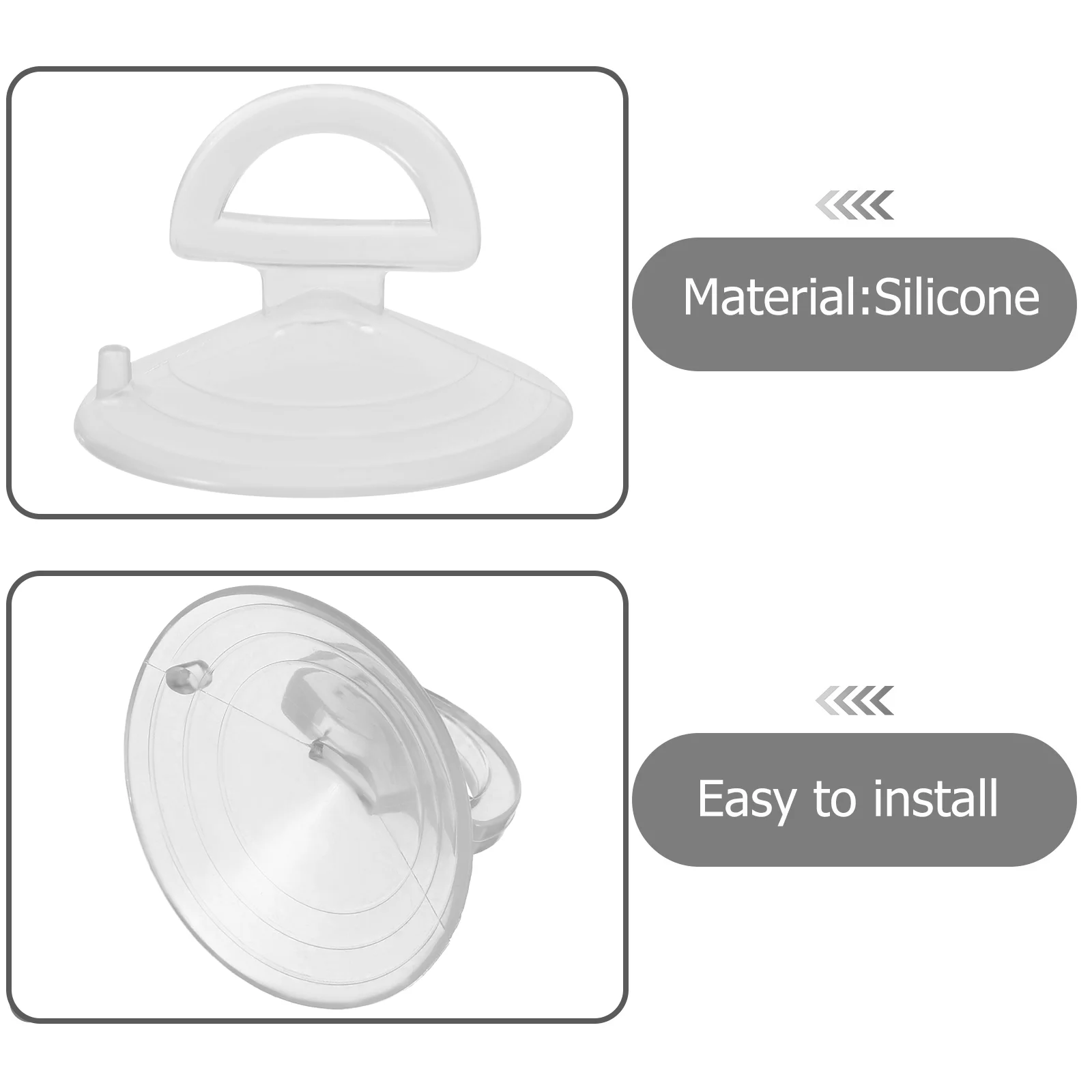 10 Pcs Mini Light Bulb Suction Cup Bulbs Silicone Extractor Black Lightbulb Replacing Tool Cups