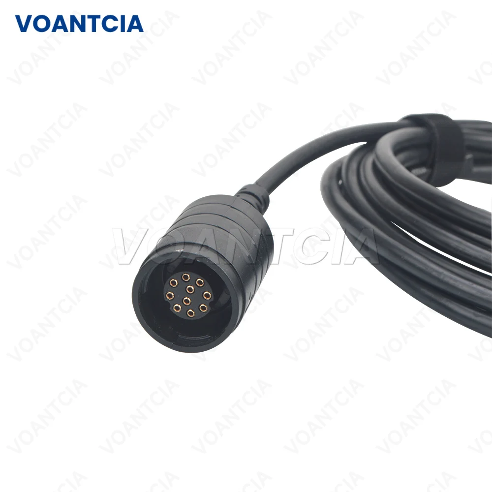 10pin Microphone Speaker Extension Cable for Mototrbo XPR 5000E XiR M8668 M8268 M8600i M8668i M8220 XPR4300 XPR4550 RMN5052A