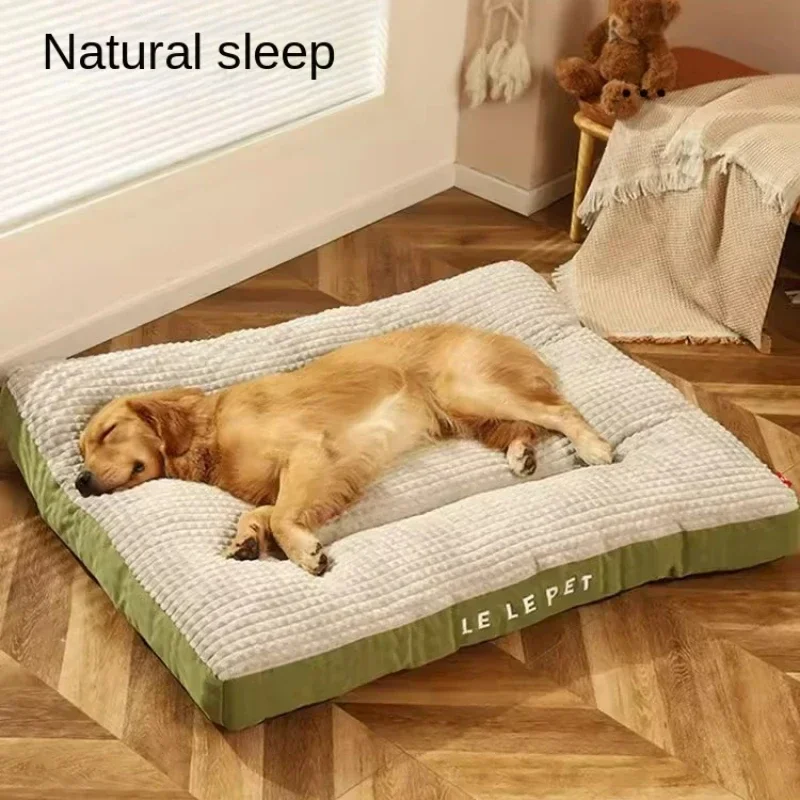 Dog Mat Sleeping Winter Warm Fully Removable and Washable Medium Large Dog Bed Four Seasons Universal Pet Supplies Accessories