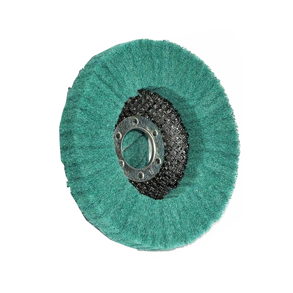 4inch Flap Discs for Angle Grinder, Polishing Buffiing Wheel, Nylon Material, Aluminum Oxide Abrasive, Flat Type 27 Shape