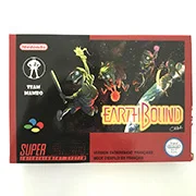 Earthbound with box 16bits game cartridge US Version