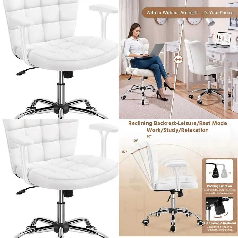 

Современный регулируемый туалетный стул с обивкой и съемными мягкими подлокотниками, белый