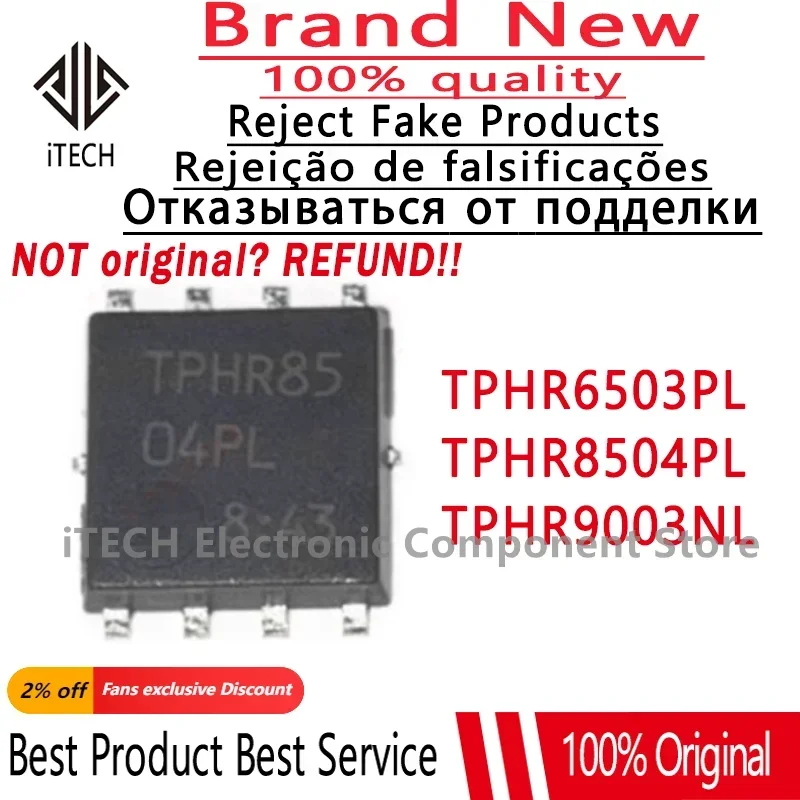 10PCS/Lot TPHR6503PL TPHR8504PL TPHR9003NL QFN-8 New Original Silicon N-channel Trans MOSFET TPHR6503PL.L1Q TPHR9003NL L1Q