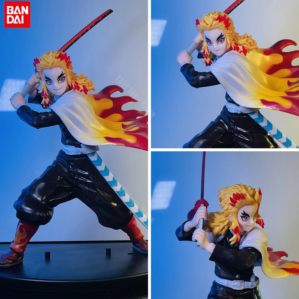 

Hot Demon Slayer Anime Figure Tanjirou Agatsuma Zenitsu Kyoujurou Anime Model Action Figure PVC Collection Toy For Gift