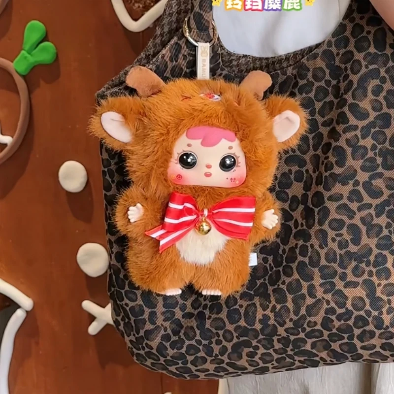 

Новая подлинная виниловая глухая коробка Samuel Merry Christmas Eve, милая сумка, подвеска, украшение для рабочего стола, подарок для девочек, загадочная коробка