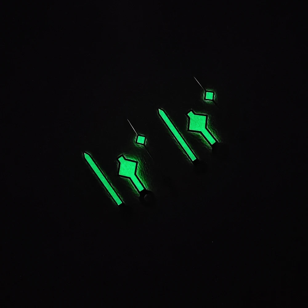 Watch Hands C3 Luminous Snowflake Hands nh35 Hands Silver Rose Gold Fit NH35 NH36 4R35 Movements Watch Parts