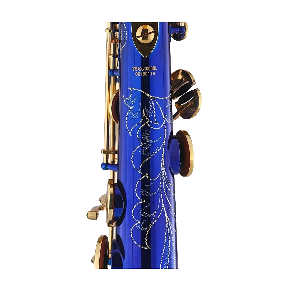 SEASOND OEM High Quality Cheap Blue Saxophone JYSS101DBLL