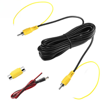 Ownice New Double-Shielded RCA Video Cable for Monitor and Backup Rear View Camera Connection 6m 8m 10m 15m 20m AV Extension