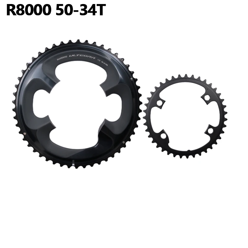Shimano R7000 R8000 Kettenblatt Ultegra 105 11 Geschwindigkeit Rennrad Kettenblatt 50T/52T/53T/34T/36T/39T 110BCD Fahrrad Kurbel Krone – Detail 2