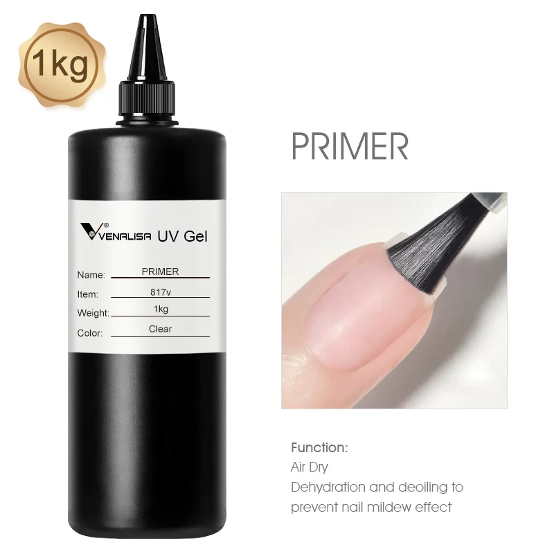 # 809 Super Kwaliteit 1 KG Geen Veeg Top Coat Primer Basislaag UV Gel Losweken Nagel Leverancier China Fabriek Gel Polish Voor Nail Art
