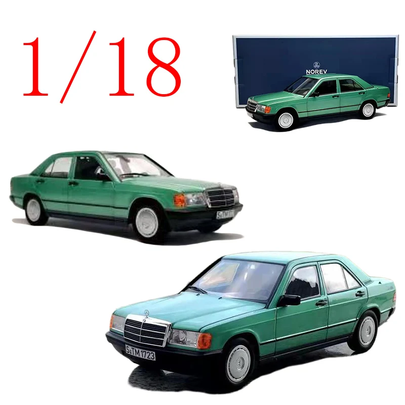 

NOREV Diecast 1/18 Scale Mercedes-Benz Alloy Model Cars Mercedes-Benz 190E Play Vehicles Toys for Boys Gift Original Box