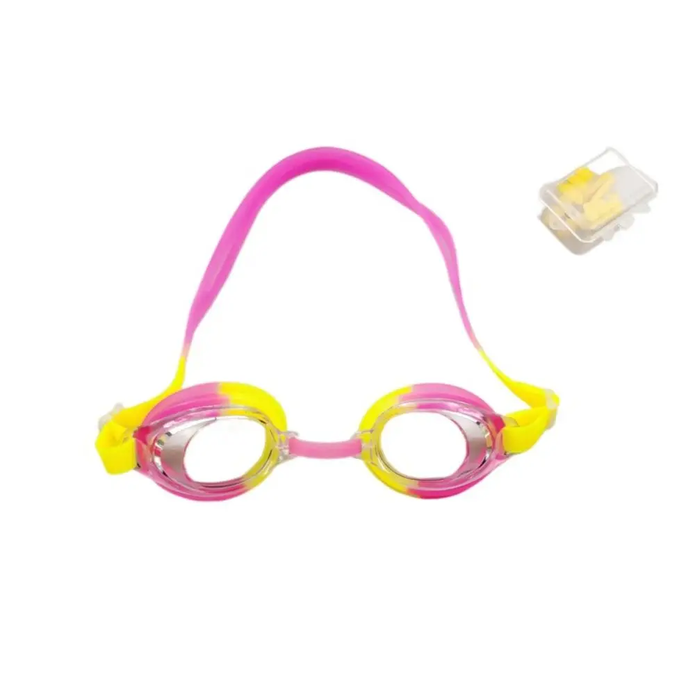 Verstellbarer Komfort bunte Silikon-Schwimm brille Schwimm brille Kinder-Schwimm brille Schwimm brille