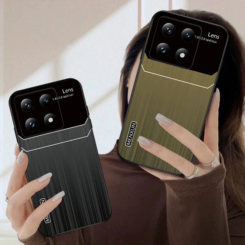 

Brown vertical bar For Xiaomi Poco X7 M7 Pro 5G M5 X4Pro 4 M6 4G C65 C75 F6 F5 X6 5 7 X5 F7 Ultra M5S M4Pro 5G soft phone case