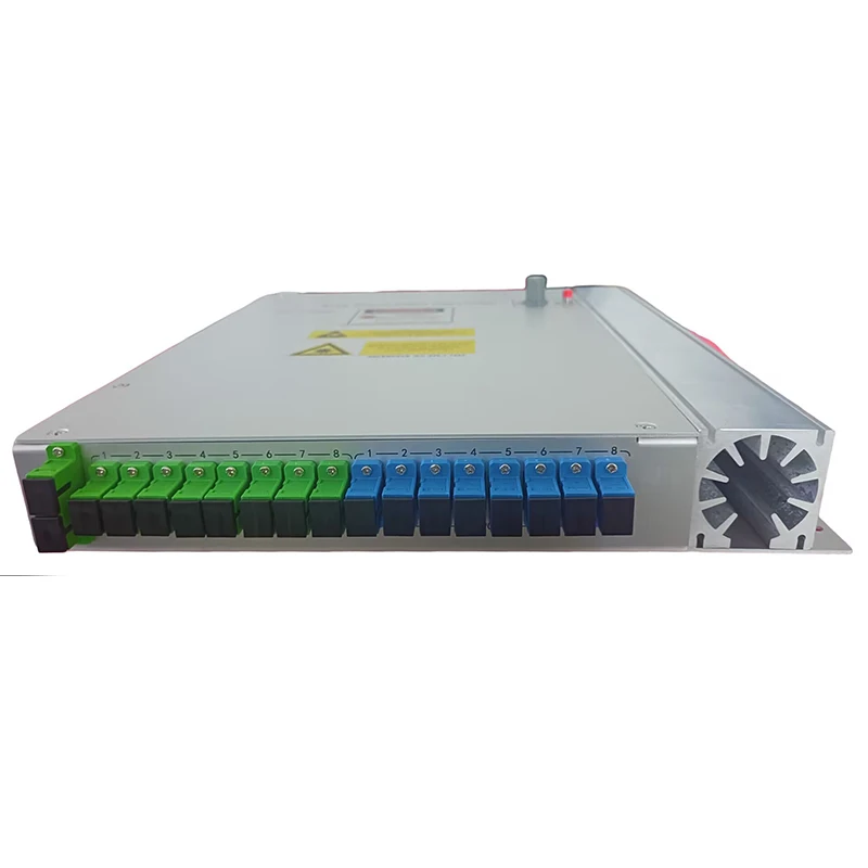 

1550nm EDFA Optical Amplifier 16 Ports 22dbm CATV Combined HFC Fiber Optic Best Price Offer For Network Use SC