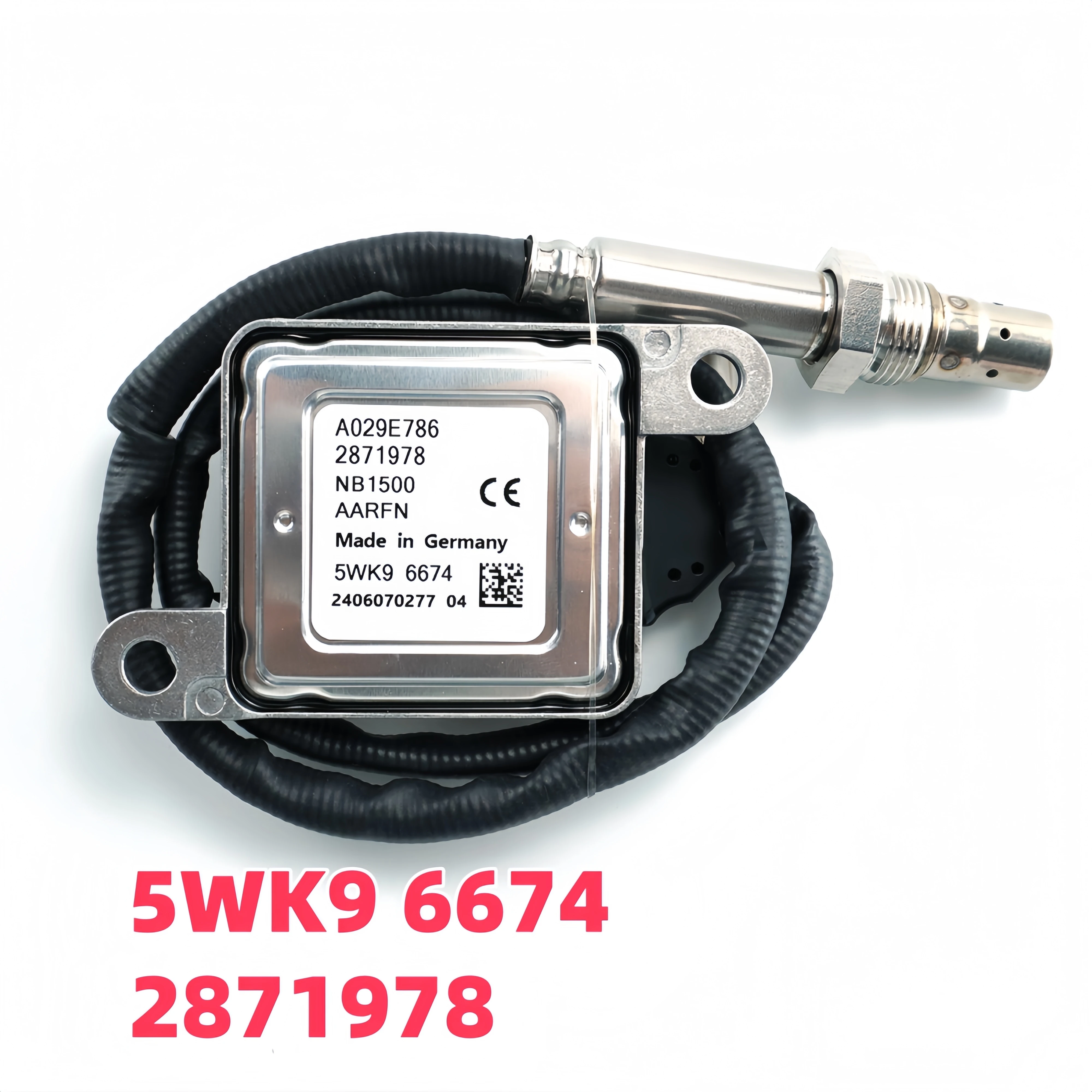 

5WK96674 2871978 Nitrogen Oxide Oxygen Sensor For Cummins SCR Emission System