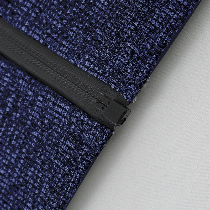 Amerikanischer Herren-Sweater aus schwerem Samt, Retro-Stil, mit kationischen Taschen, Kapuze und Reißverschluss, trendiger Sportpullover für Männer – Detail 11