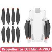 Hélice para DJI Mini 4 Pro, repuesto de cuchillas de bajo ruido y liberación rápida, alas de accesorios para Dron DJI Mini 4 Pro