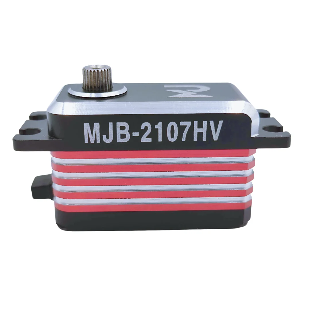 

MJB-2107HV 8.4V 21kg-cm Durable Brushless Hight Voltage Digital Servo with High-efficiency Transmission