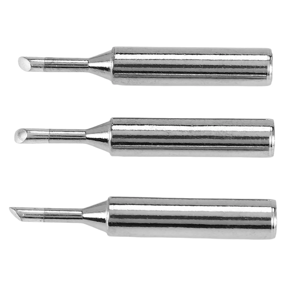 

B45C 3Pcs 900M-T-2C 60W 2mm Width Bevel Soldering Solder Iron Tip 43 x 6mm