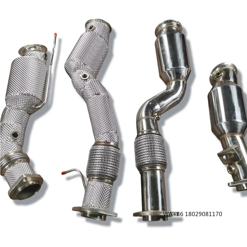 

Высокопроизводительная передняя труба из нержавеющей стали с катализатором для M2/M3/M4 G87/G82/G80/S58