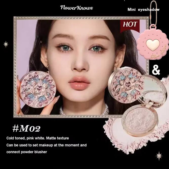 The Flower Knows Little Angel Collection Relief Highlight Gesichtspuder iluminador Makeup Contour Highlighter Palette 8g/0,3Fl.oz