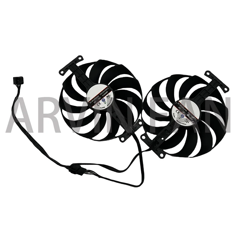 2Pcs/Set 95mm FDC10U12S9-C,GPU Cooler,Video Card Fan,For DUAL-RTX3070-8G,DUAL-RTX3060TI-O8G,RTX3060-12G-GAMING