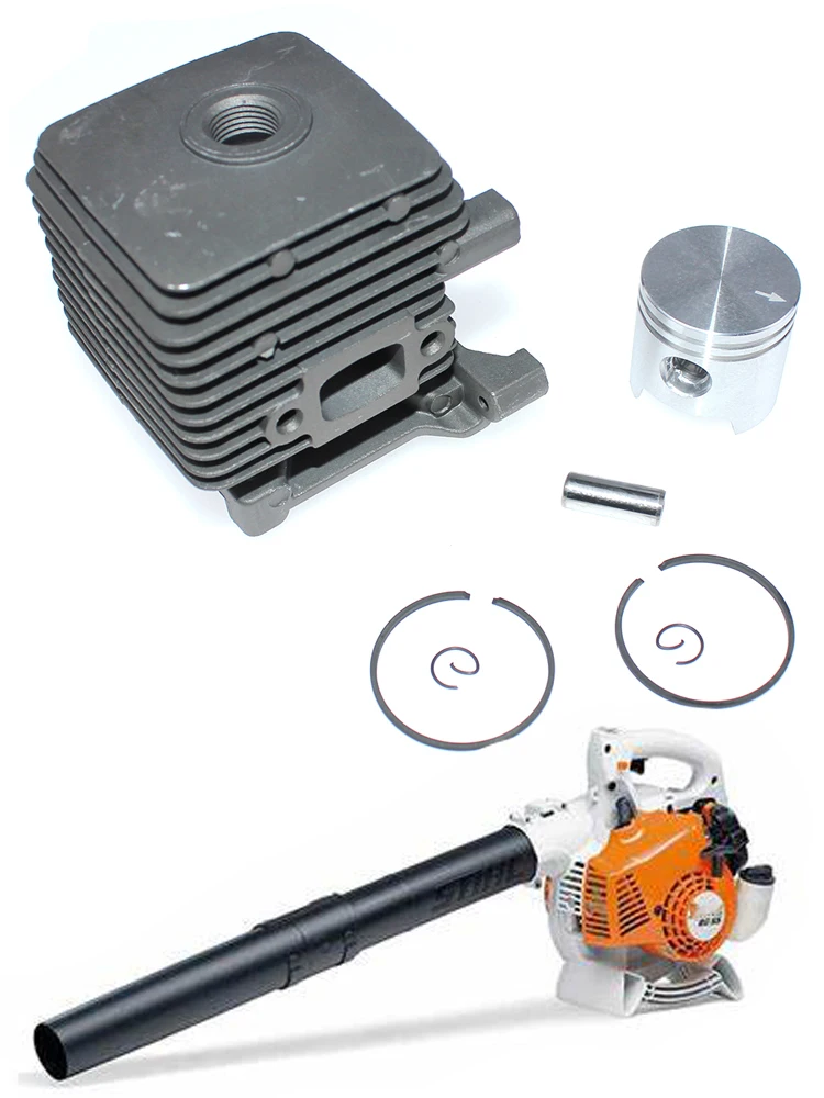 Zylinder Kolben Kit Für Stihl BG55 BG46 BG45 BG65 BG85 BR45C BT45 SH55 SH88 HL45 PN 4140 020 1202 – Detail 2