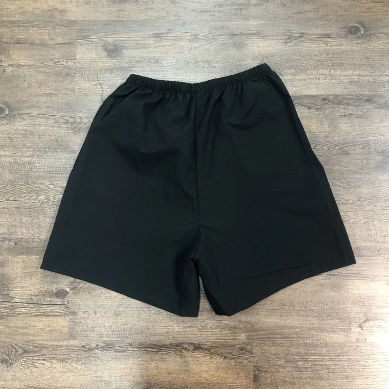 聖マイケルカニエウェストファッション最高品質ソリッドカラーカジュアルスウェットパンツ夏のストリートビーチパンツシンプルなショーツ男性