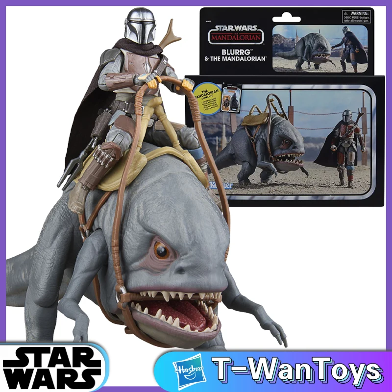 

Hasbro Star Wars The Vintage Collection Blurrg & The Mandalorian 3.75-Inch Deluxe Action Figure Set (Pre-Order Oct 2024)