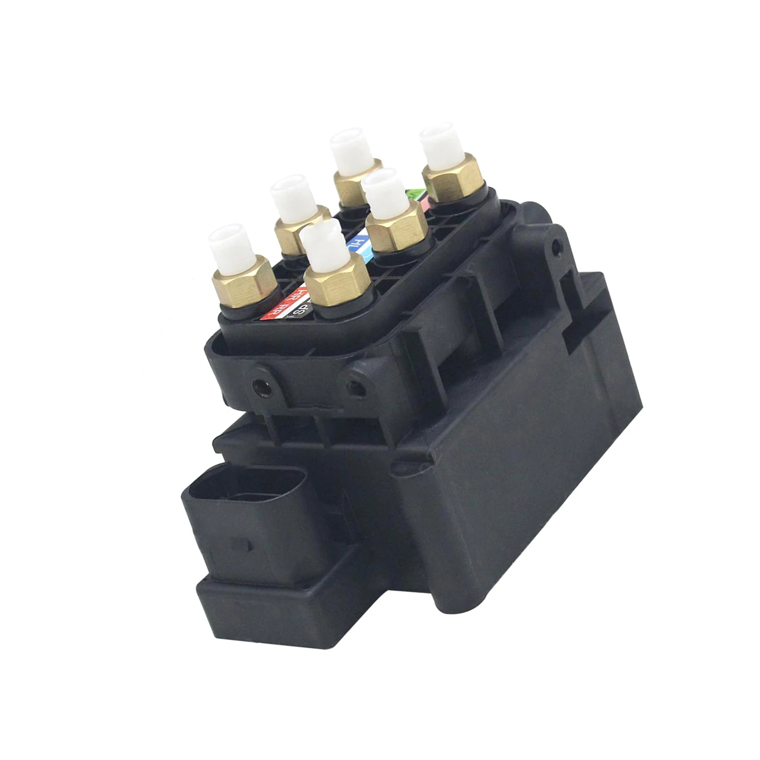 Air Suspension Solenoid Valve Block for 2002-15 Audi Q7 Jeep VW Touareg Porsche Cayenne Panamera Porsche 7L0698014 7P0698014