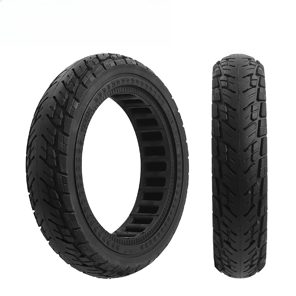 

10x2,125 резиновая сотовая твердая шина для электрического скутера Ninebot F20 F25 F30 F40, 10-дюймовая утолщенная взрывозащищенная шина