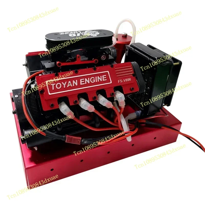 

Модель двигателя V8, версия метанола, версия V8, мини-модель двигателя FS-V800, полный набор готовых металлических игрушек, подарки